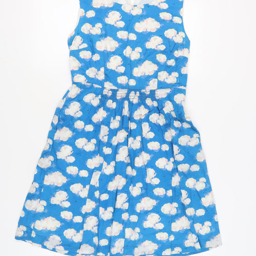 Cath Kidston Women's Blue A-Line Dress, Size 12