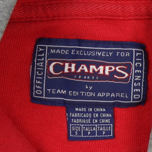 Champs Men's Grey Pullover Hoodie, Small, College Style