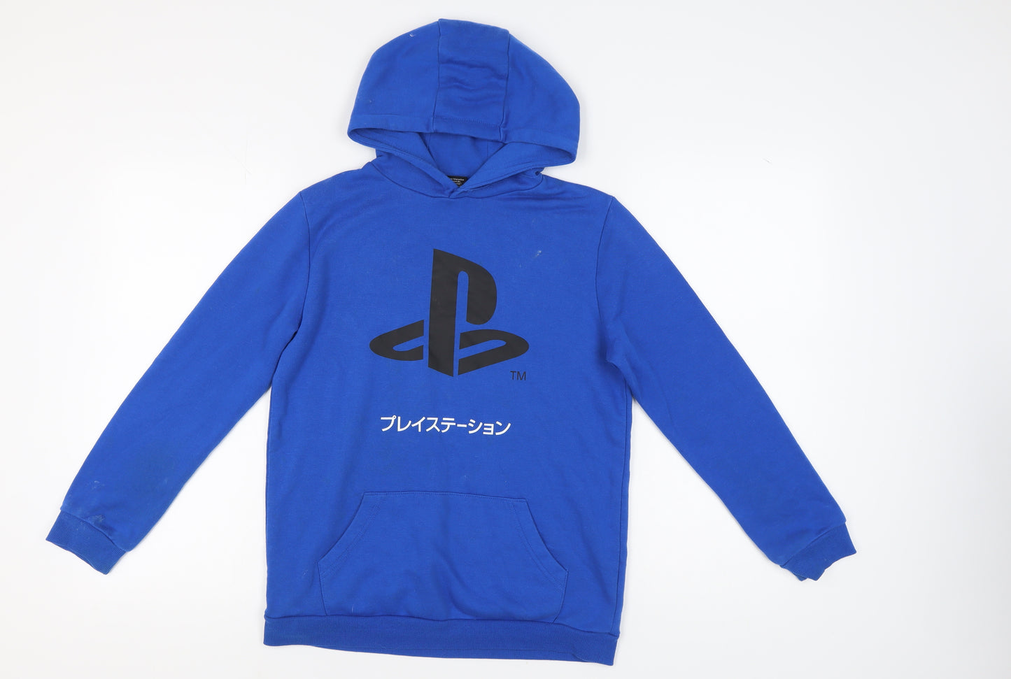 Boys Blue PlayStation Hoodie 12-13 Years Pullover Casual