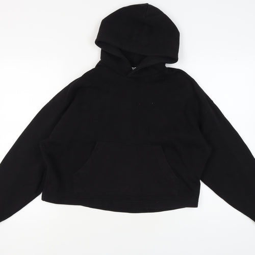 Bershka Women's Black XS Pullover Hoodie