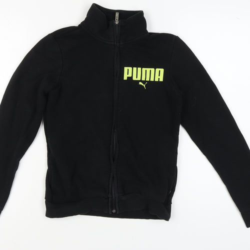 Puma Women's Black Full Zip Hoodie S