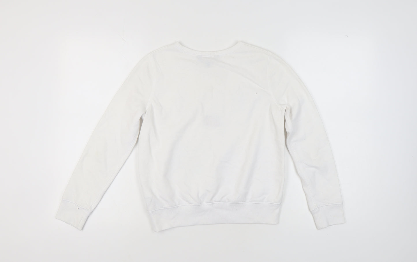 Polo Ralph Lauren Girls White Pullover Sweatshirt 16Y Logo