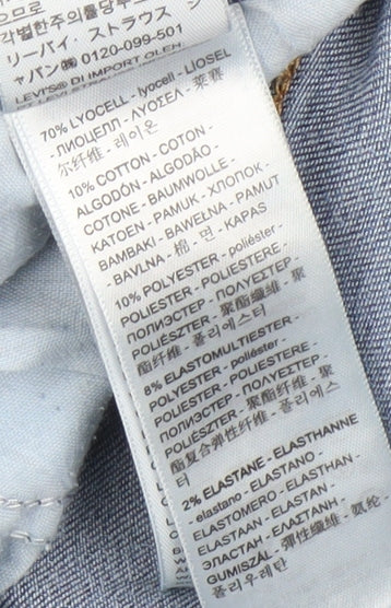 Levi's Men's Blue 724 High Rise Straight Jeans Size 28