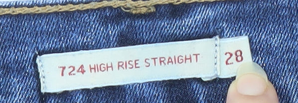 Levi's Men's Blue 724 High Rise Straight Jeans Size 28