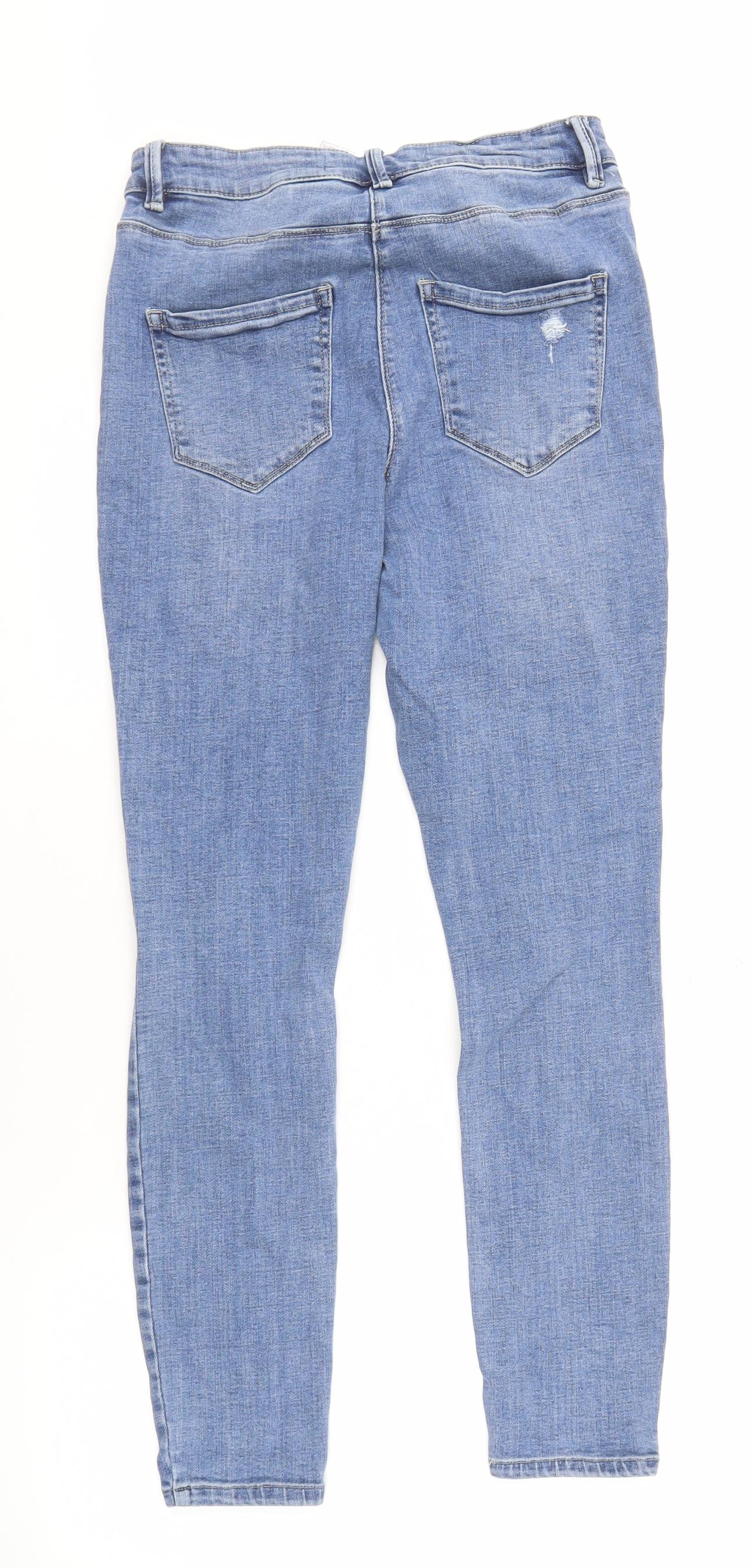Next Women's Blue Jegging Size 14 Light Denim Stylish