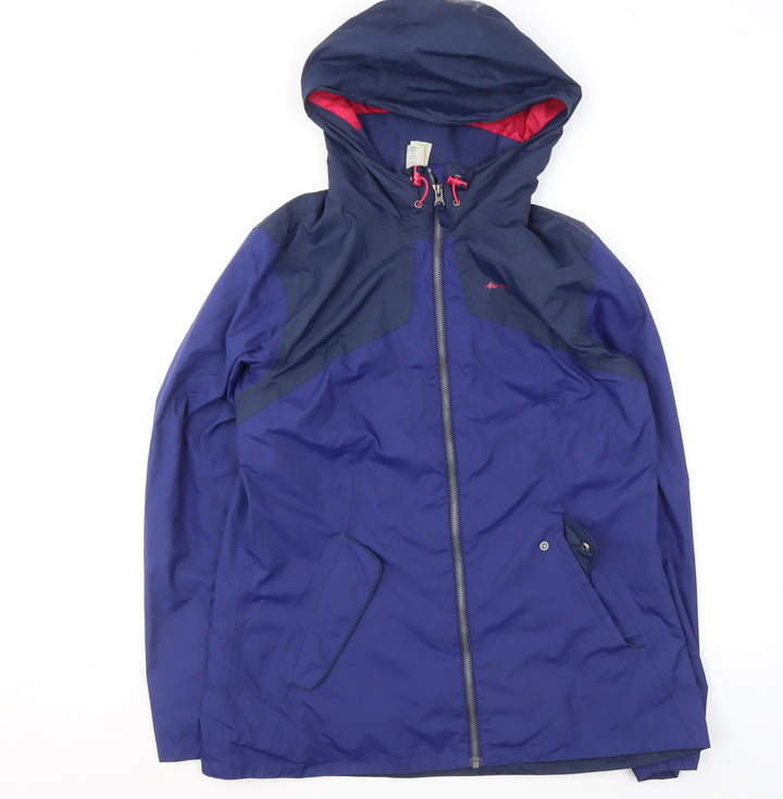 Decathlon Unisex Blue Windbreaker Jacket M