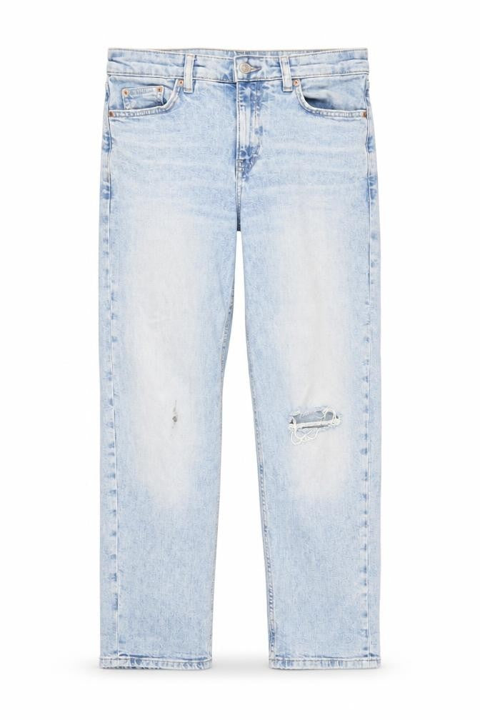 Marks and Spencer Women's Blue Boyfriend Jeans Size 10