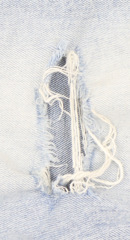 Marks and Spencer Women's Blue Boyfriend Jeans Size 10