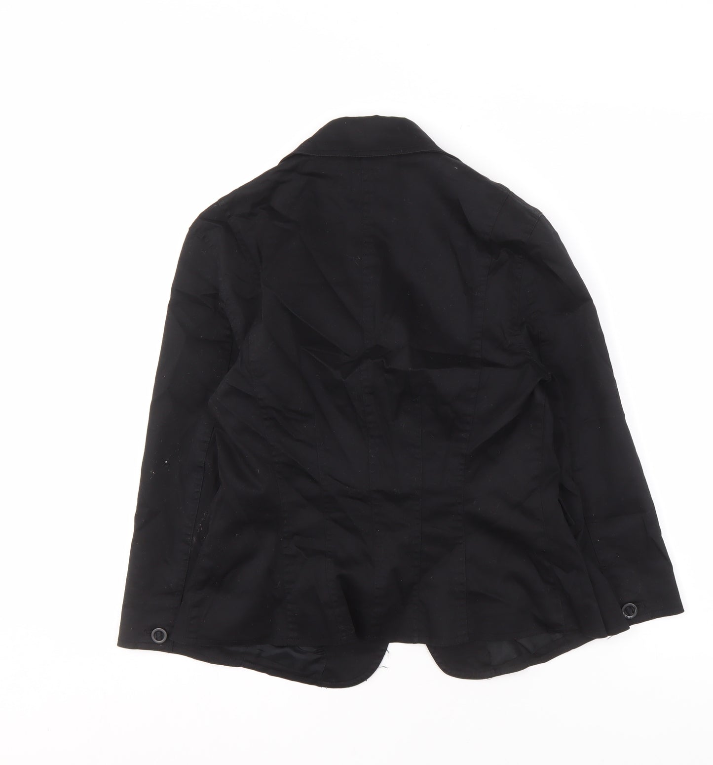 Wallis Black Women's Blazer Size 12 Classic Style