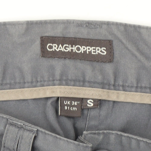 Craghoppers Men’s Grey Cargo Trousers Size S