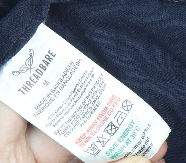 Threadbare Men's Blue M Basic Jacket