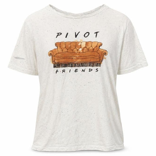 FRIENDS Unisex Adults White Graphic T-Shirt M