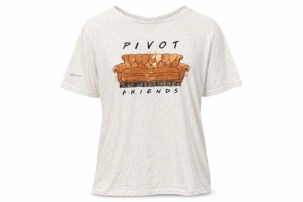 FRIENDS Unisex Adults White Graphic T-Shirt M