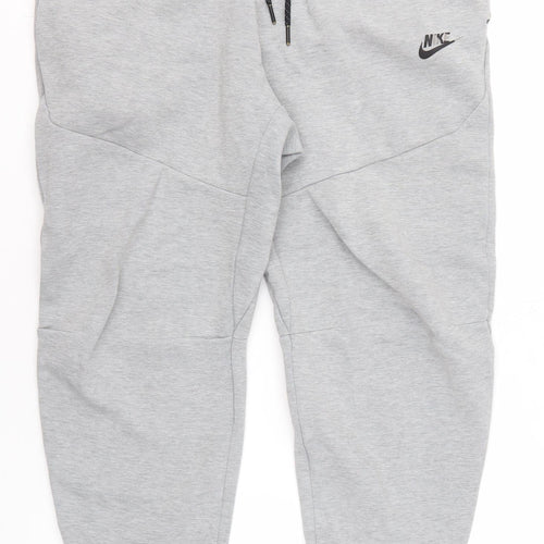 Nike Men's Grey Jogger Trousers M - Activewear