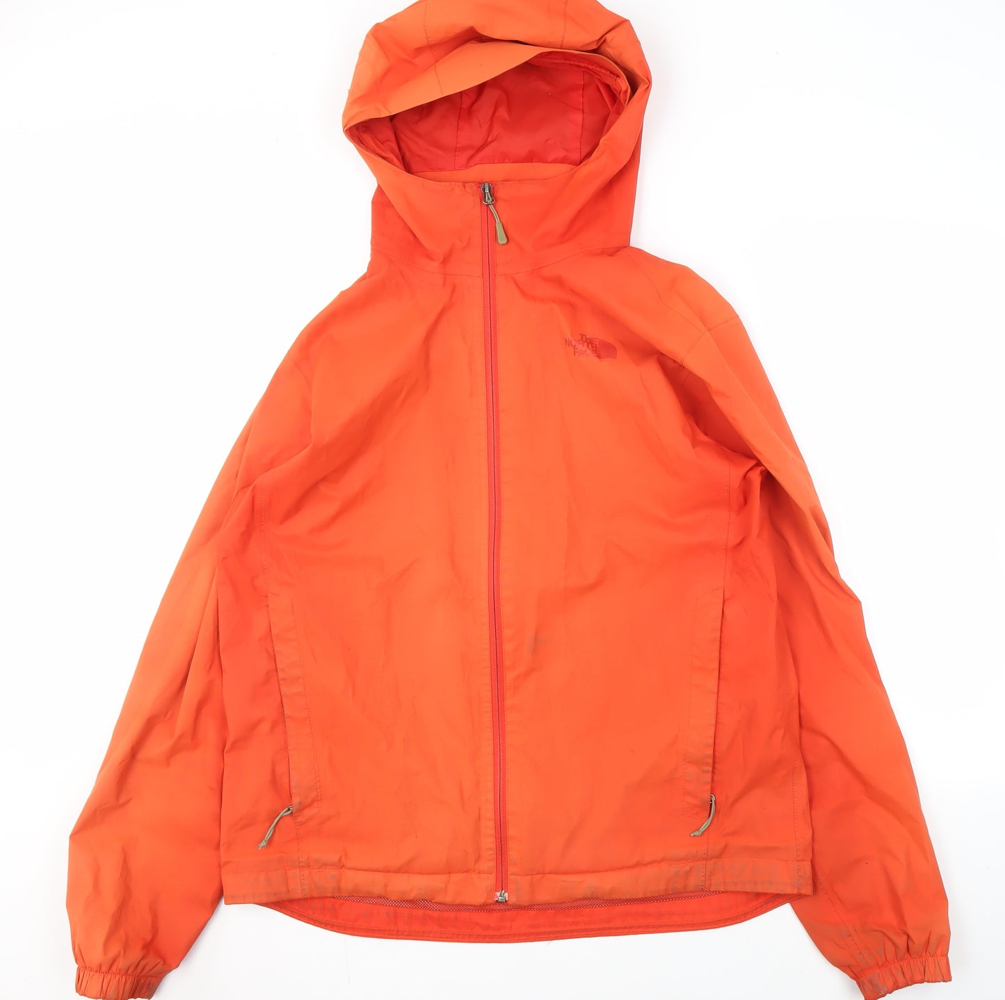 The North Face Men's Orange Windbreaker Jacket L