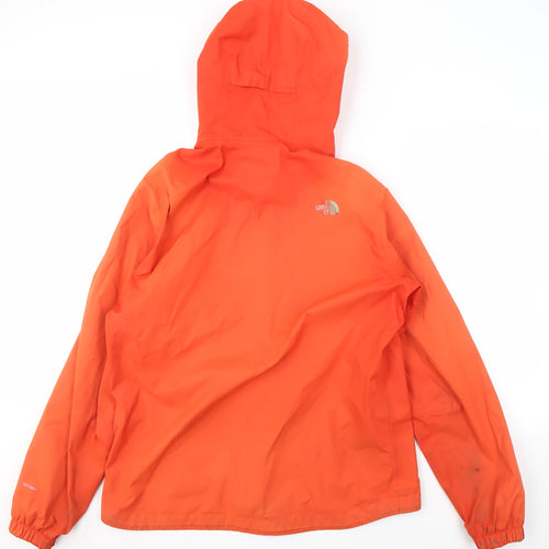 The North Face Men's Orange Windbreaker Jacket L