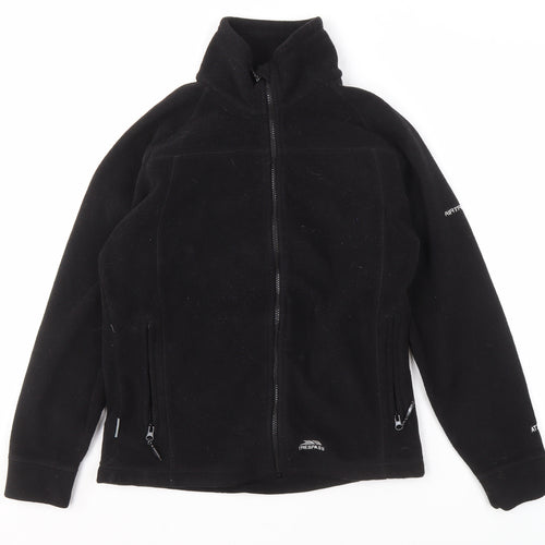 Trespass Women's Black Windbreaker Jacket, Size 12