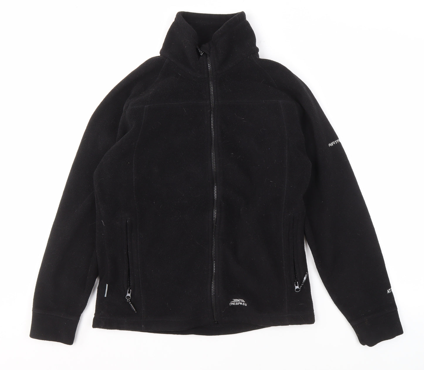 Trespass Women's Black Windbreaker Jacket, Size 12