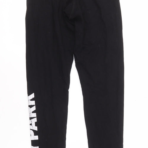 Ivy Park Women's Black Slim Fit Leggings S
