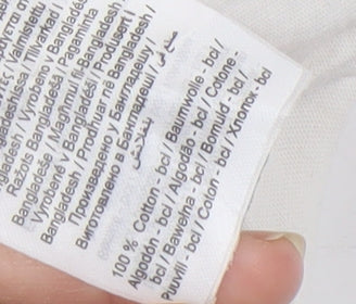 ONLY Women's White Animal Print T-Shirt, Size S