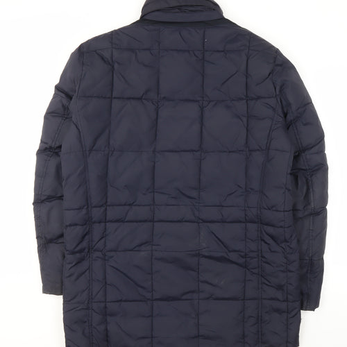 Geox Men's Blue Puffer Jacket Size 40