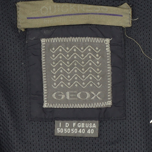Geox Men's Blue Puffer Jacket Size 40