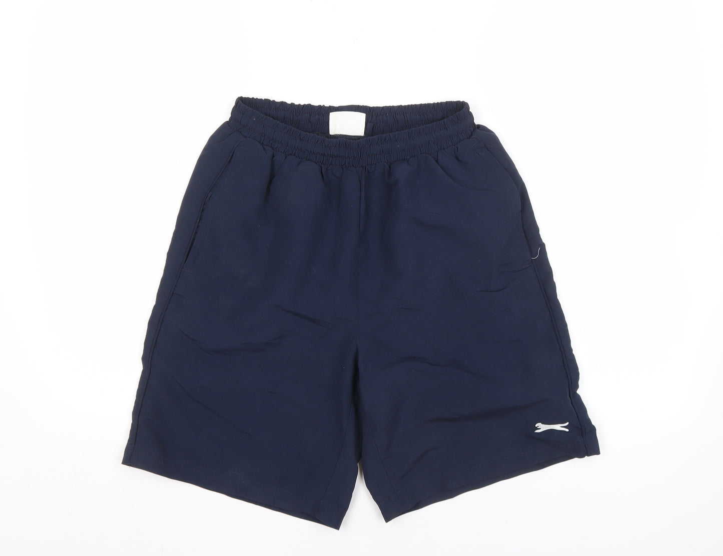 Slazenger Men's Blue Athletic Shorts - Small