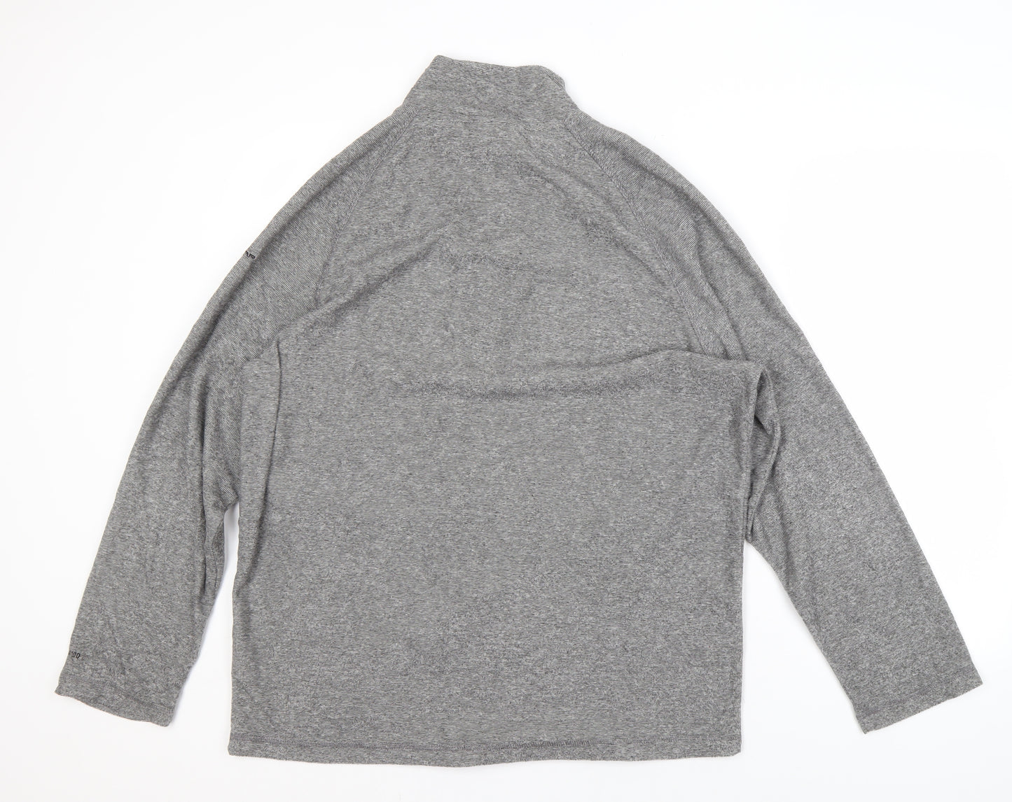 Trespass Men's Grey 2XL 1/2 Zip Sweatshirt