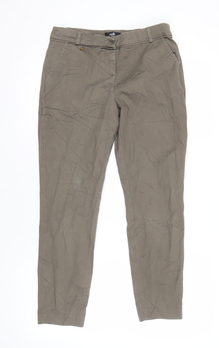 Wallis Women's Brown Trousers - UK 12
