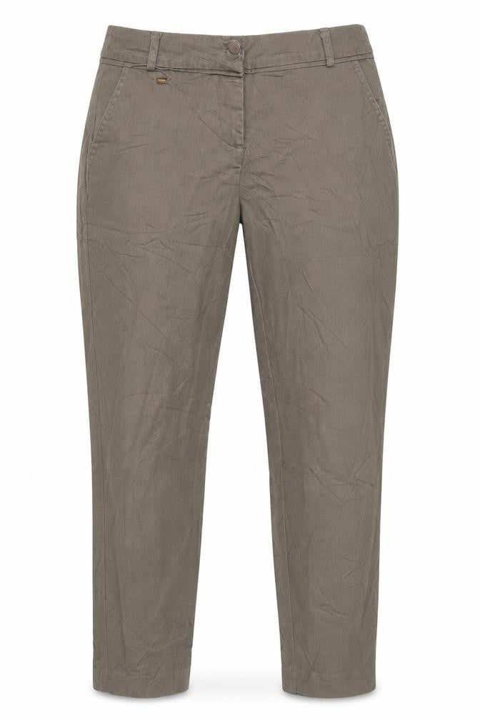 Front view of Wallis Women's Brown Trousers - UK 12