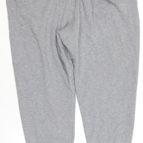 Nike Men's 3XL Grey Jogger Trousers - Soft, Breathable, Casual