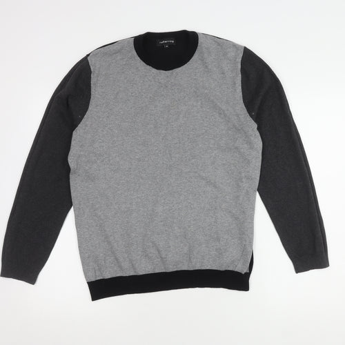 Red Herring Men's Grey Crew Neck Pullover Jumper M