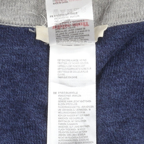 White Stuff Women's Blue Open Front Cardigan, Size 12