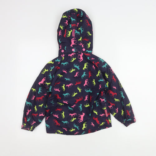 Mountain Warehouse Girls Multicoloured Animal Print Rain Coat