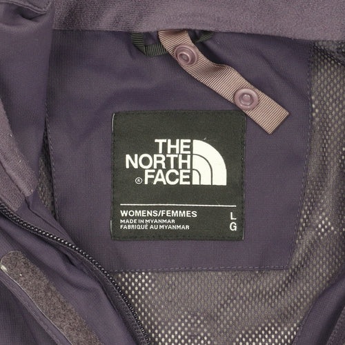 The North Face Women's Purple Rain Coat - L