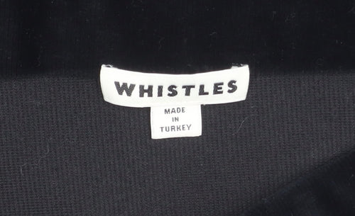 Whistles Women's Black Midi Pencil Skirt Size M