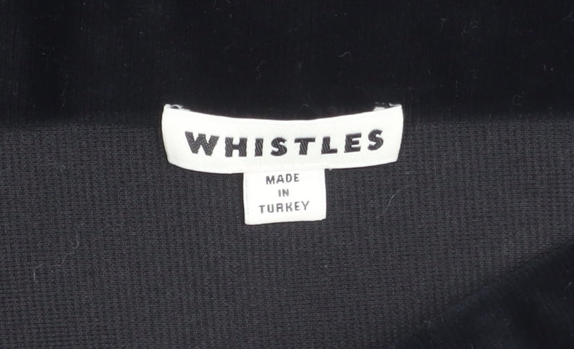 Whistles Women's Black Midi Pencil Skirt Size M