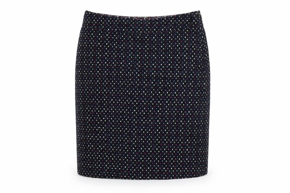 Front view of White Stuff Women's Multicoloured Knee Length Skirt