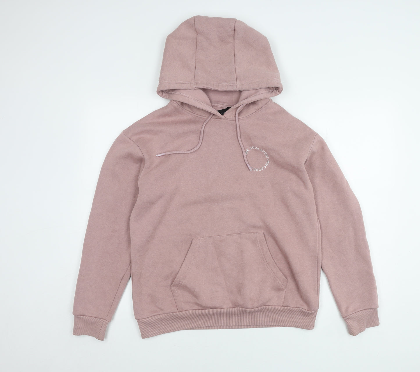 Pink Soda Sport Women's Pink Pullover Hoodie Size 8