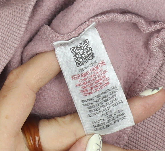 Pink Soda Sport Women's Pink Pullover Hoodie Size 8