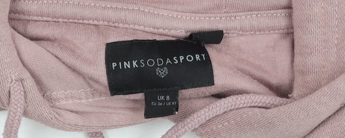 Pink Soda Sport Women's Pink Pullover Hoodie Size 8