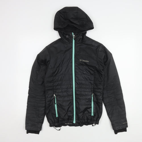 Columbia Women's Black Puffer Jacket XS Winter Hooded