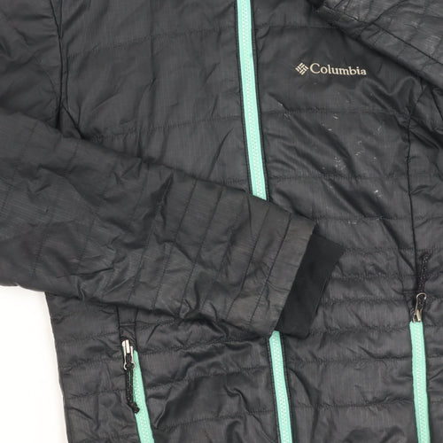 Columbia Women's Black Puffer Jacket XS Winter Hooded