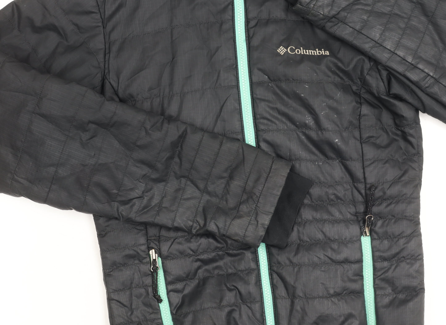 Columbia Women's Black Puffer Jacket XS Winter Hooded