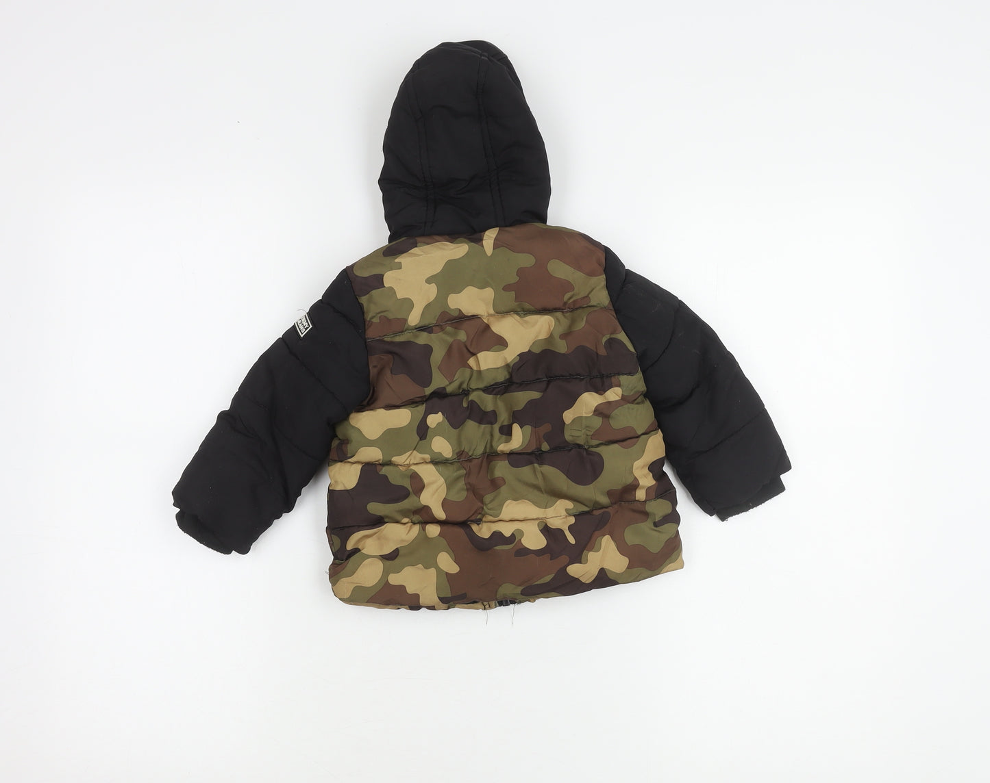 DKNY Unisex Baby Camouflage Puffer Jacket 12M