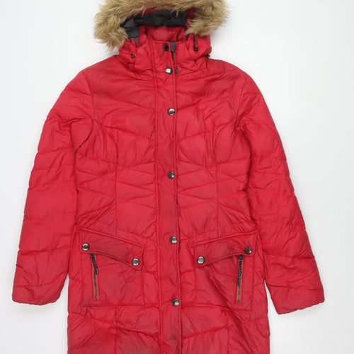 Tog Twenty Four Women's Red Puffer Jacket Size 10