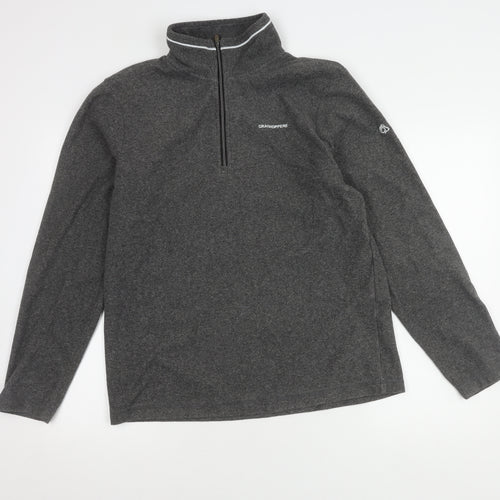 Craghoppers Men's Grey Pullover Fleece, M, Outdoor Casual