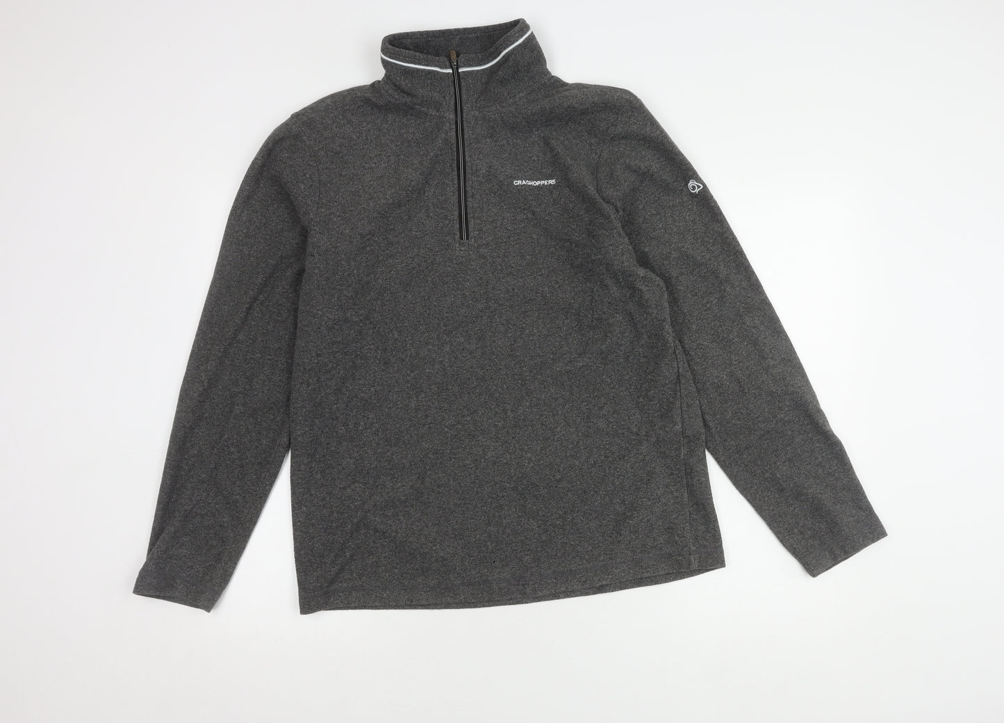 Craghoppers Men's Grey Pullover Fleece, M, Outdoor Casual