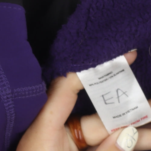 Technicals Women's Purple Soft Shell Jacket Size 8