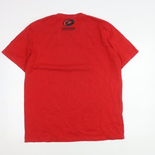 Nike Men's Red XL Graphic Print T-Shirt